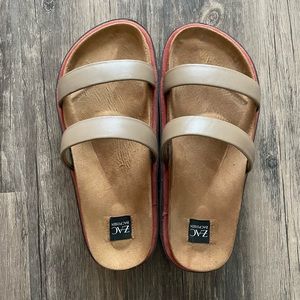 Almost New Zac Posen Women’s Leather Strap Sandals